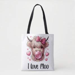Bolsa Tote Vaca do Namorados Superior Adorável