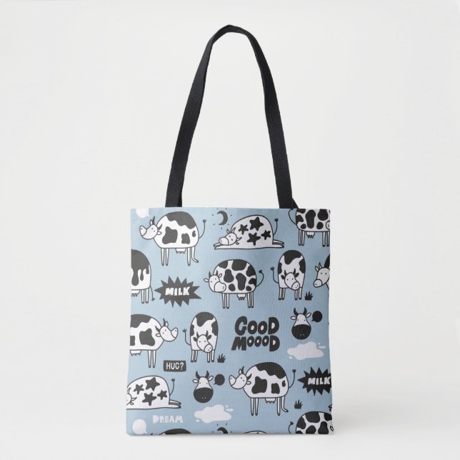 Bolsa Tote Vaca e leite (Frente)