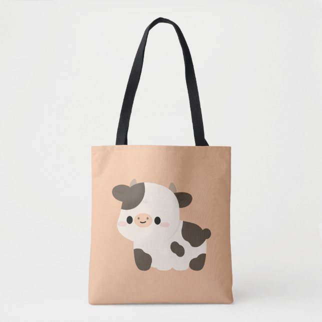 Bolsa Tote Vaca Holstein (Frente)