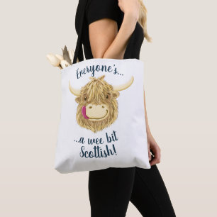 Bolsa Tote Vaca pequenina das montanhas de Hamish, todos