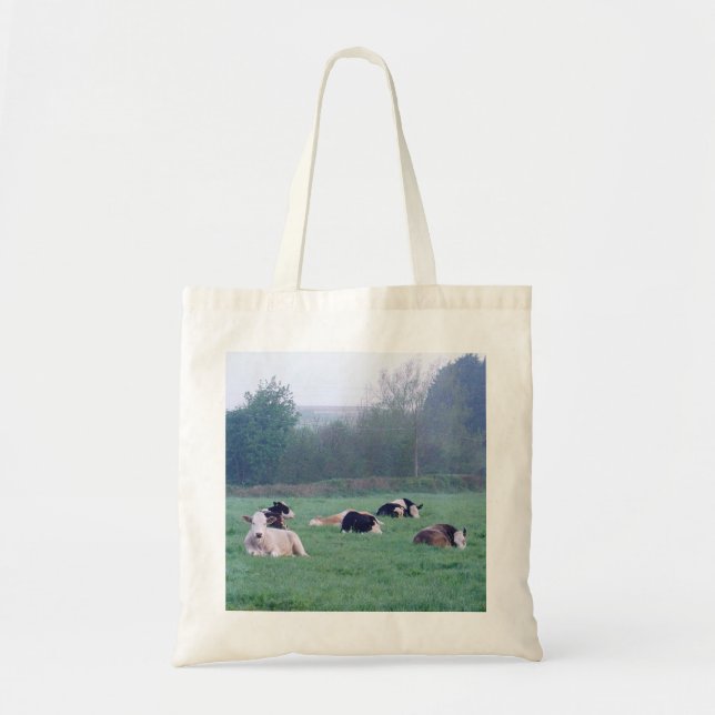 Bolsa Tote Vacas No Saco De Daybreak Budget (Frente)