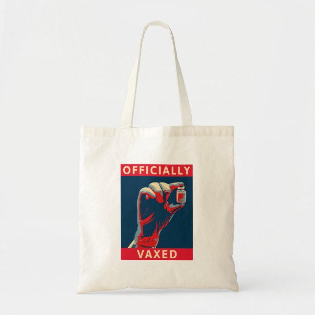 Bolsa Tote Vacinação Oficializada (Frente)