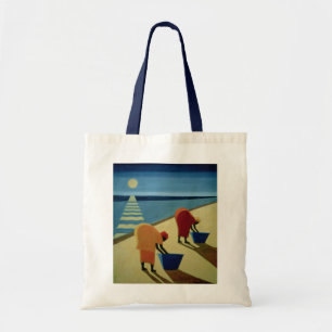 Bolsa Tote Vagabundos 1997 da praia