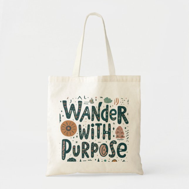 Bolsa Tote Vague Com Propósito (Frente)