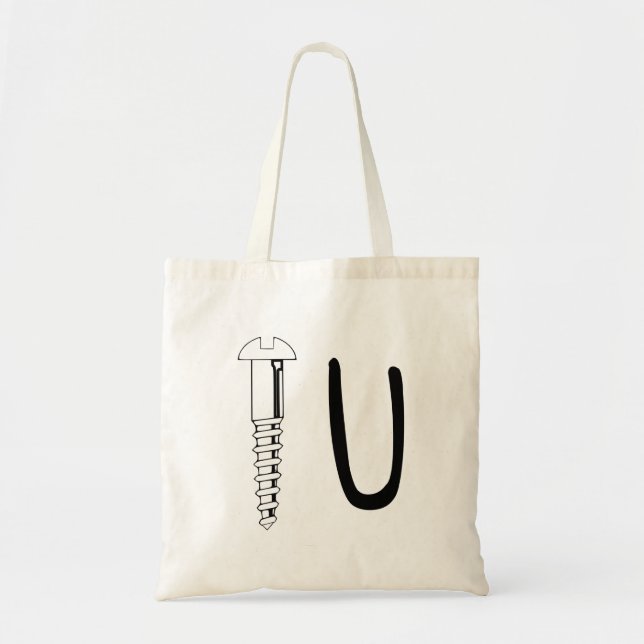 Bolsa Tote Vai se danar saco (Frente)