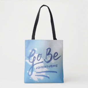 Bolsa Tote Vai seja o céu aventuroso