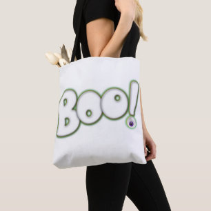 Bolsa Tote VAIA do fantasma dos desenhos animados que rotula