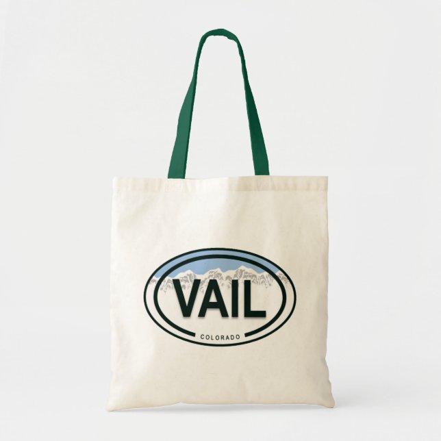 Bolsa Tote Vail Colorado Rocky Mountain (Frente)