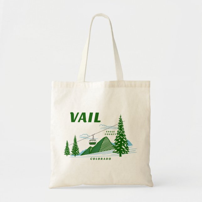 Bolsa Tote Vail Eagle County Colorado (Frente)