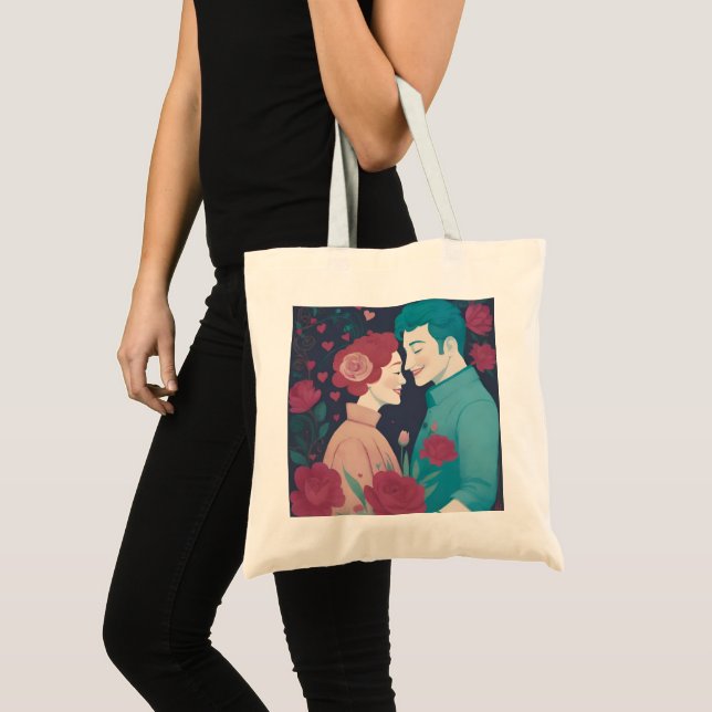 Bolsa Tote Valentine's tote (Frente (produto))
