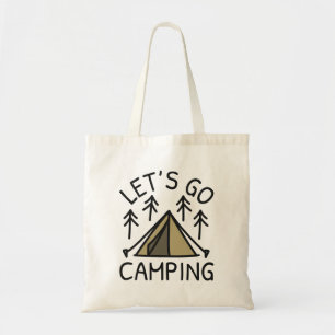 Bolsa Tote Vamos acampar