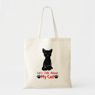 Bolsa Tote Vamos Fala Sobre Meu Gato