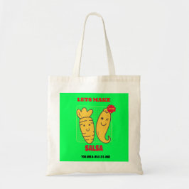 Bolsa Tote Vamos fazer salsa