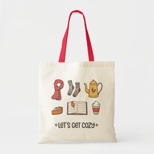 Bolsa Tote Vamos Get Cozy (Frente)