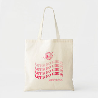 Bolsa Tote Vamos Go Girls Festa de solteira Tote Bag