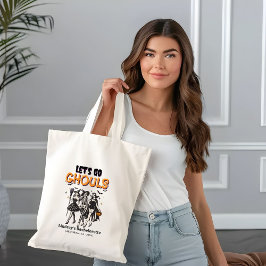 Bolsa Tote Vamos lá, espíritos malignos no Bachelorette de Ha