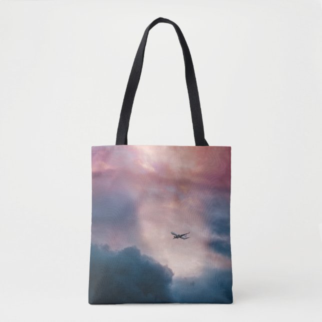 Bolsa Tote Vamos Voar Para Longe (Frente)