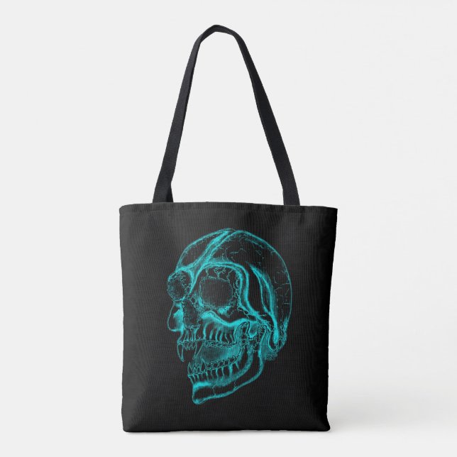 Bolsa Tote Vampire Skull (Verso)