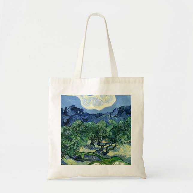 Bolsa Tote Van Gogh A Paisagem Das Oliveiras (Frente)