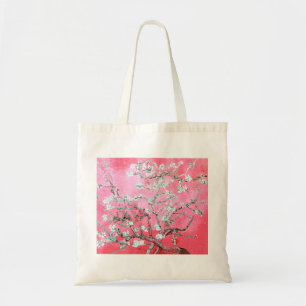 Bolsa Tote Van Gogh Almond Blossomo Azul Rosa