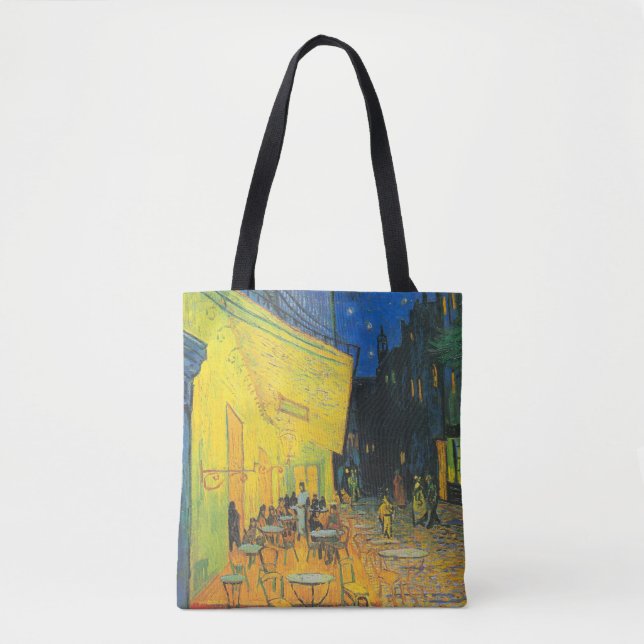 Bolsa Tote Van Gogh Cafe Terrace Street Scene (Frente)