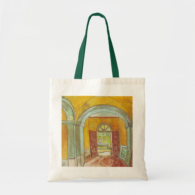 Bolsa Tote Van Gogh Entrance Hall do Hospital Paul Santo (Frente)