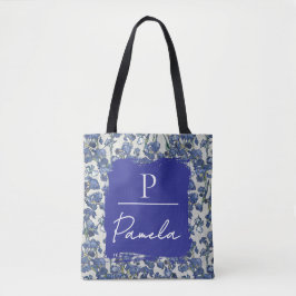 Bolsa Tote Van Gogh Irises Stone White Monogram 