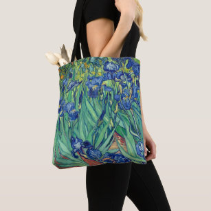 Bolsa Tote Van Gogh - Irises Vintage Comprando Belas Artes