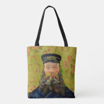 Van Gogh Postman. Retrato impressionismo