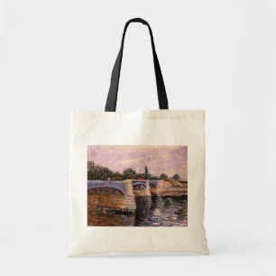 Bolsa Tote Van Gogh Rio Sena com Pont del Grande Jette