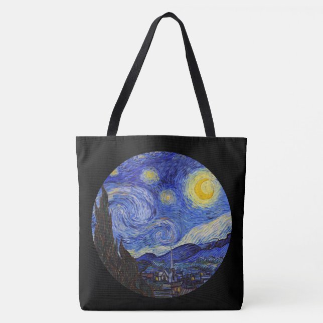Bolsa Tote van Gogh , “ Starry Night ” (Frente)
