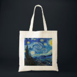 Bolsa Tote Van Gogh Starry Night. Impressionismo arte vintage<br><div class="desc">"A Noite Estrelada" de Van Gogh.</div>
