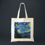 Bolsa Tote Van Gogh Starry Night. Impressionismo arte vintage<br><div class="desc">"A Noite Estrelada" de Van Gogh.</div>