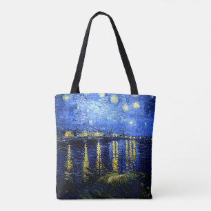 Bolsa Tote Van Gogh - Starry Night over the Rhone 2020
