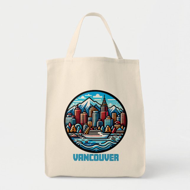 Bolsa Tote Vancouver British Columbia Canada (Frente)