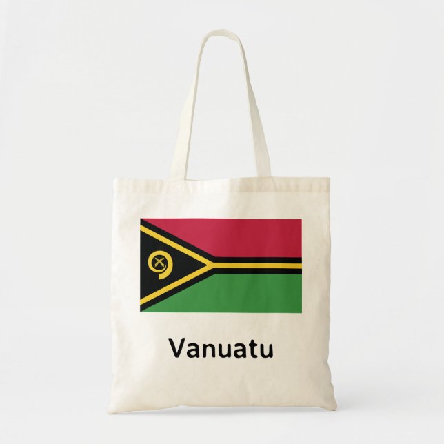 Bolsa Tote Vanuatu Flag (Frente)
