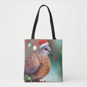 Bolsa Tote Vara de Tartaruga de Natal 1