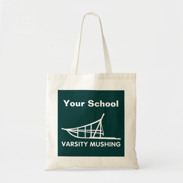Bolsa Tote Varsity Mushing (Frente)