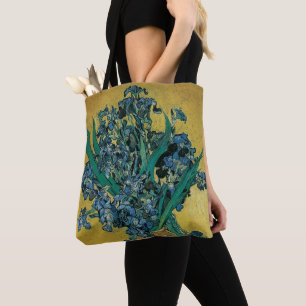 Bolsa Tote Vase "Ainda viva" com irrisões de Vincent van Gogh