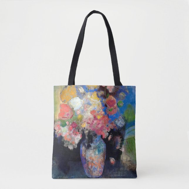 Bolsa Tote Vase das Flores, Redon (Frente)
