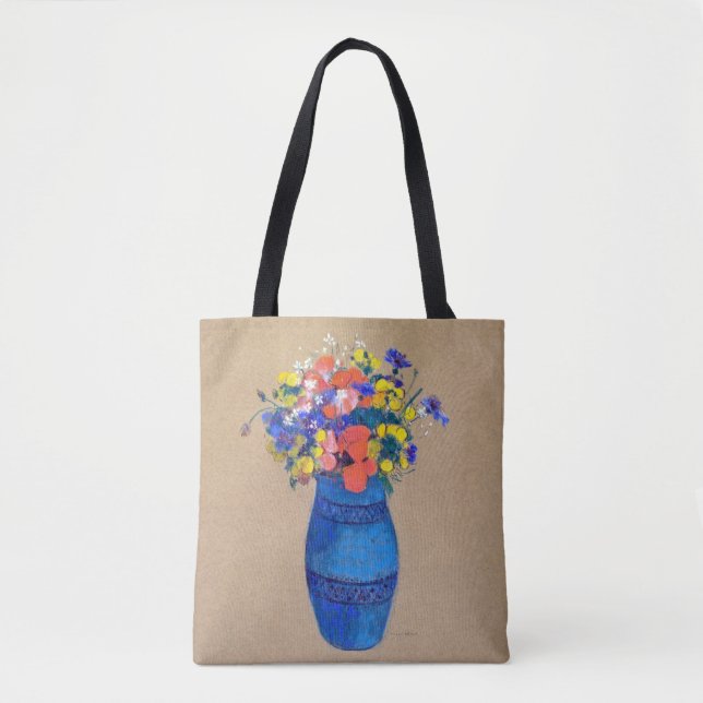 Bolsa Tote Vase das Flores, Redon (Frente)