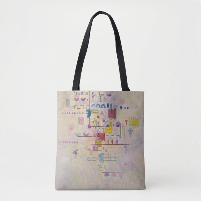 Bolsa Tote Vasily Kandinsky - Graciosa Ascensão (Frente)