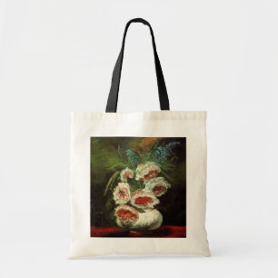 Bolsa Tote Vaso com Peônias por Vincent van Gogh