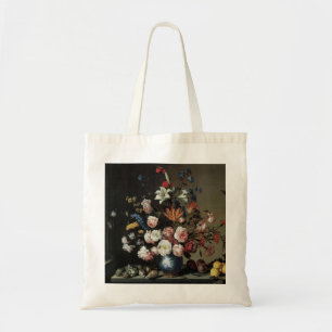 Bolsa Tote Vaso de Flores Perto de uma Janela, Balthasar van