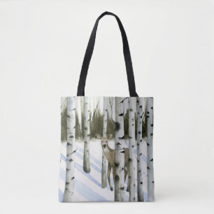 Bolsa Tote Veado em neve