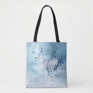 Bolsa Tote Veados e Pinheiros