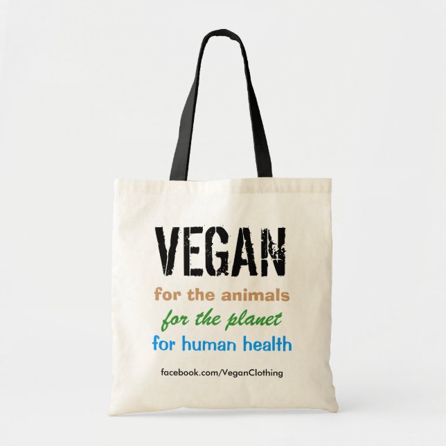 Bolsa Tote VEGAN, para o saco dos animais… (Frente)