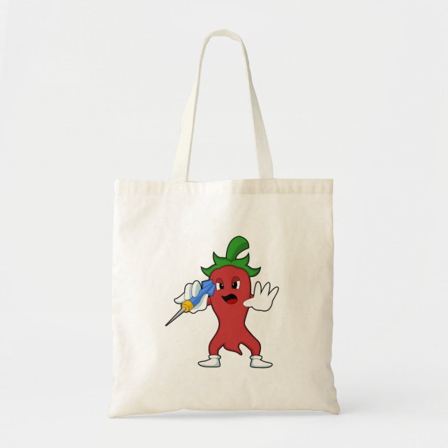 Bolsa Tote Vegan Pepper em Dardos com Dart.PNG (Frente)