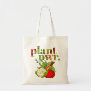 Bolsa Tote Vegan Plant Power