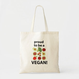 Bolsa Tote Vegano Orgulhoso Por Ser Vegano